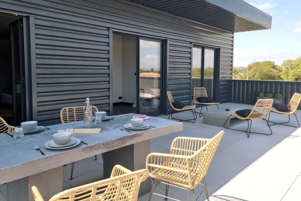 Saint Remy De Provence Roof Top Avec Jacuzzi Dış mekan fotoğraf